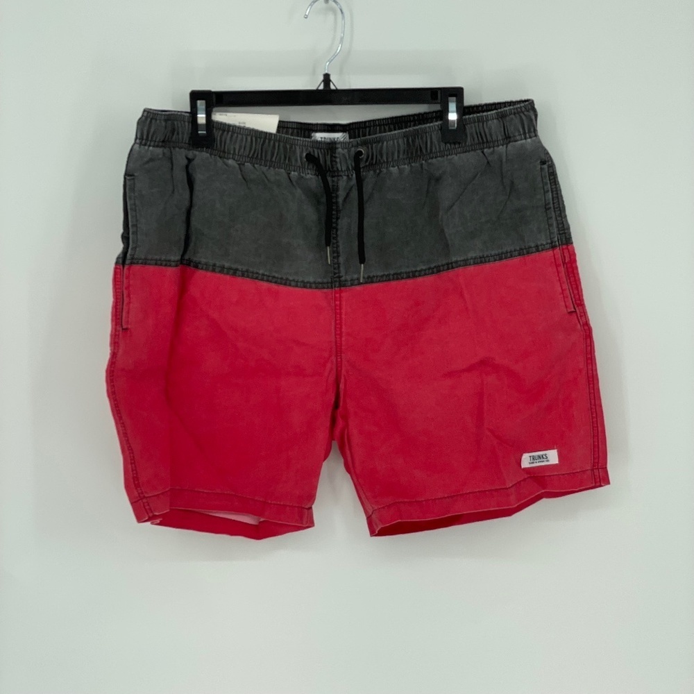 TRUNKS SURF & SWIM CO. Beach To Street Swim Trunks XL
